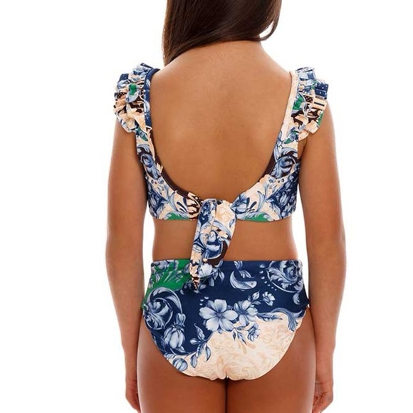 Agua Bendita Cardumen Cloud Girls Bikini Set - Picture 3 of 6